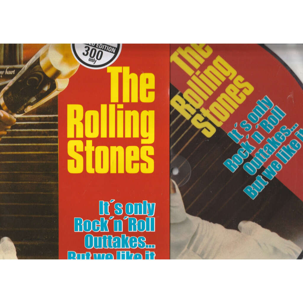  it's only rock n roll outtakes picturedisc 