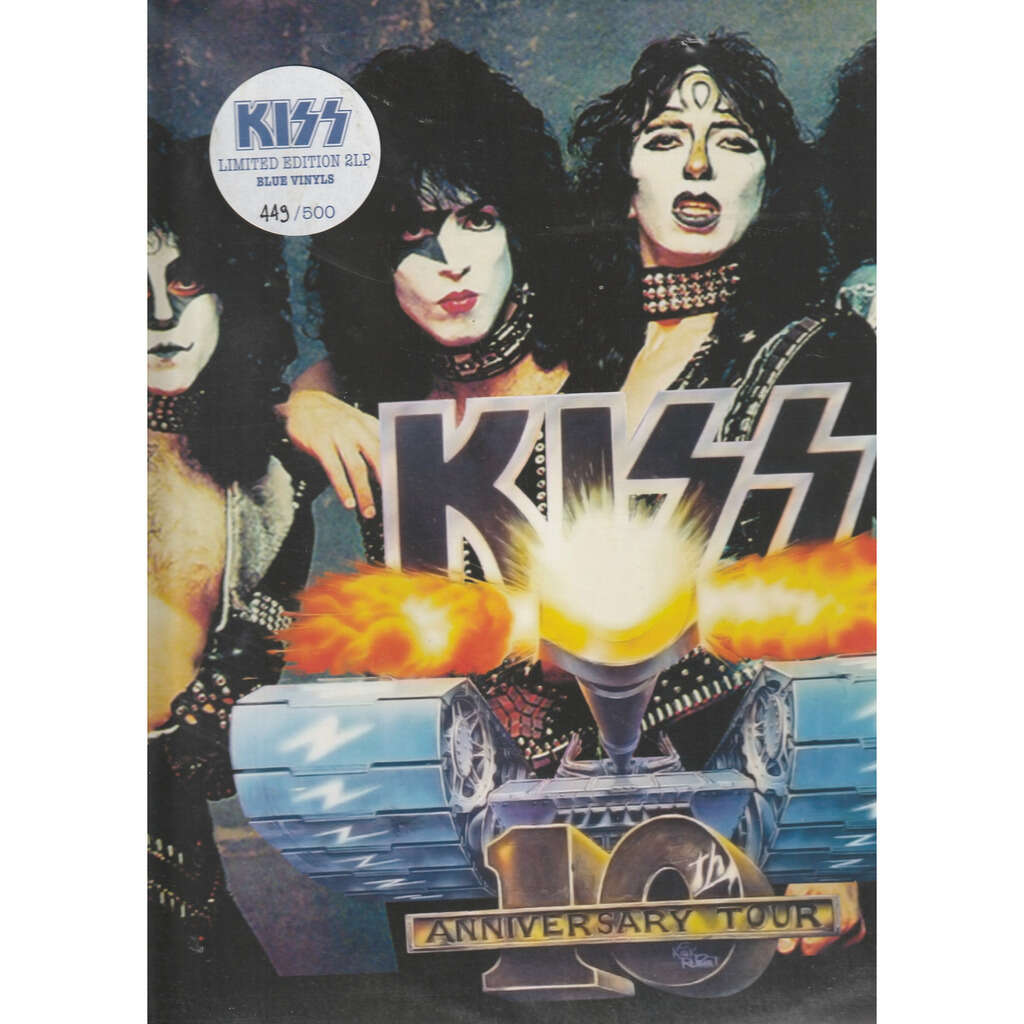 kiss 10th anniversary tour vinyl