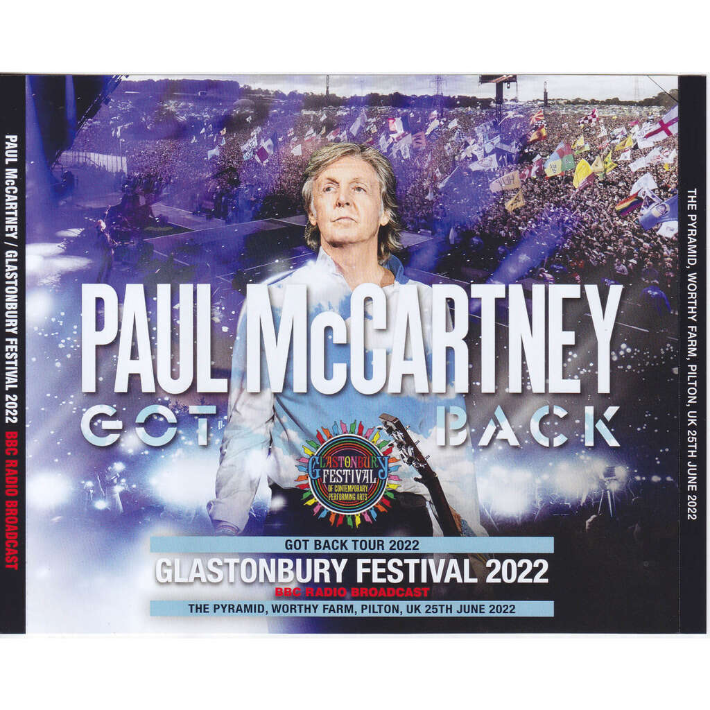 Glastonbury 2022 by Paul Mccartney, CD with galaxysounds Ref1619180748