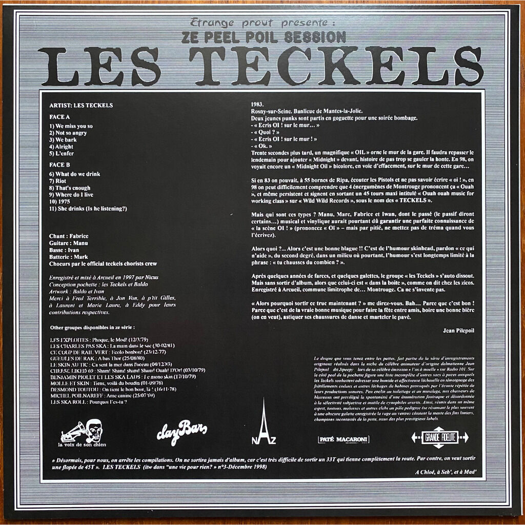  LES TECKELS  -  ze peel poil session 