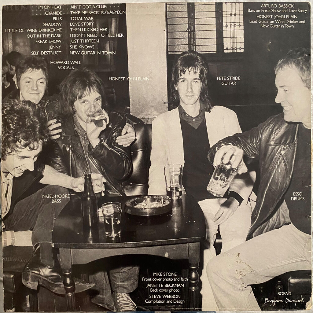  THE LURKERS  -  greatest hit - last will and testament... 