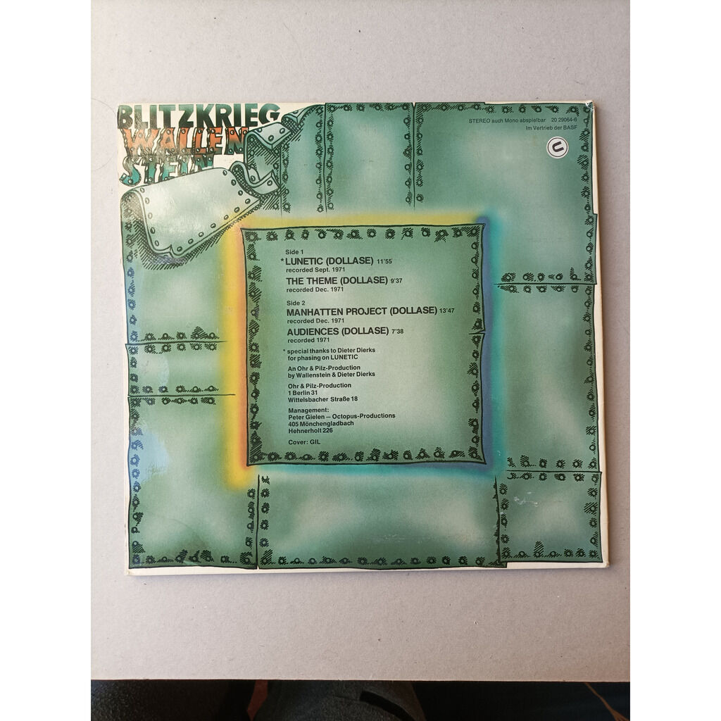 Blitzkrieg by Wallenstein, LP with listenandhear Ref118261722