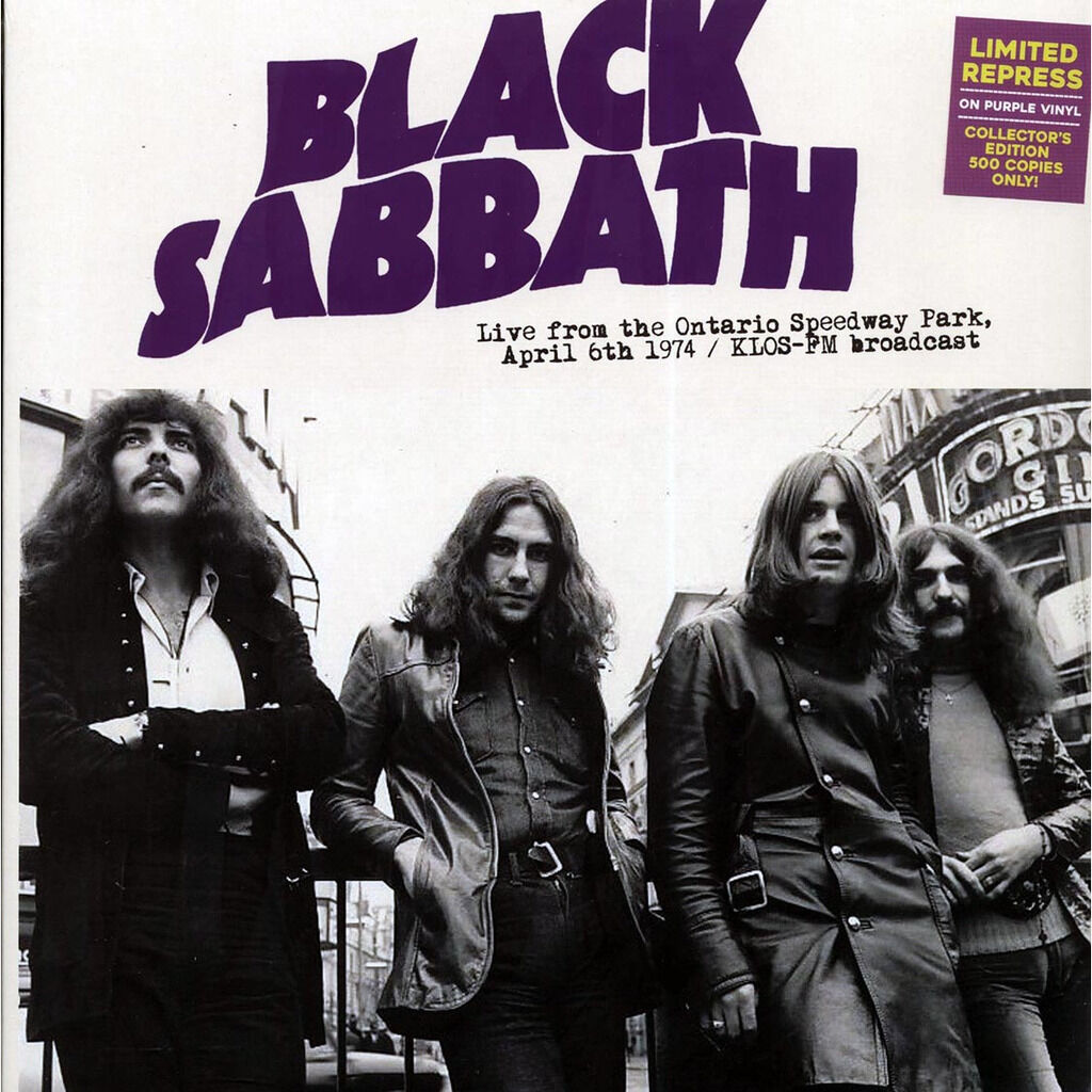  Black Sabbath  -  live from the ontario speedway park 1974 klos fm broadcast 