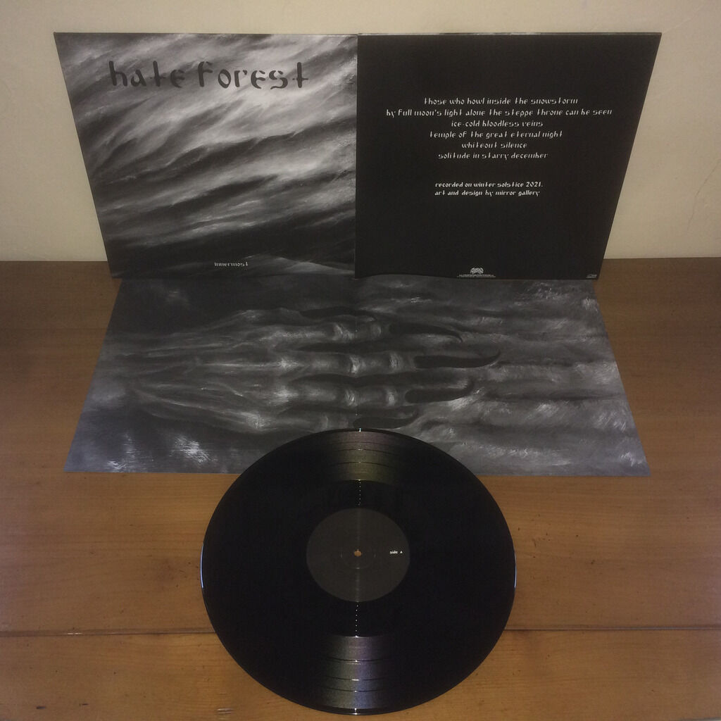 HATE FOREST innermost. black vinyl, LP + BOOK for sale on ...