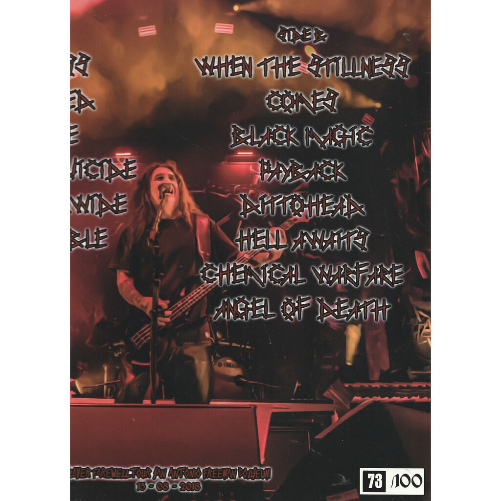  slayer  -  the final warf are 