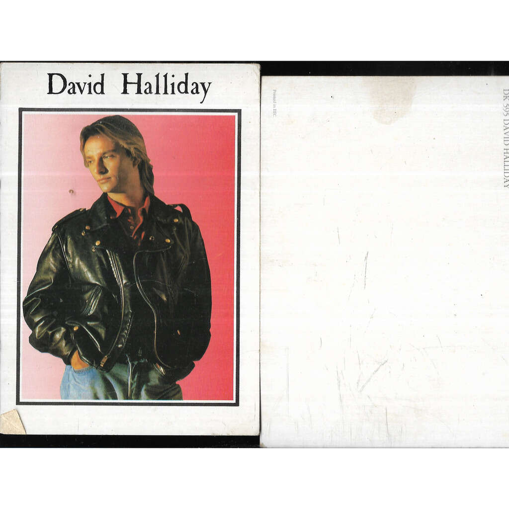 David Hallyday Ref:Dk 595