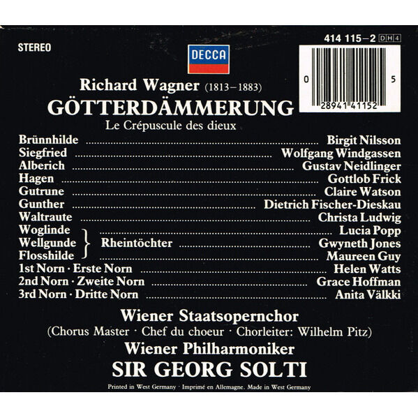 Götterdämmerung: Schott Edition Vocal Score | Partitura Musicale Per Opera E Coro - Foto 6