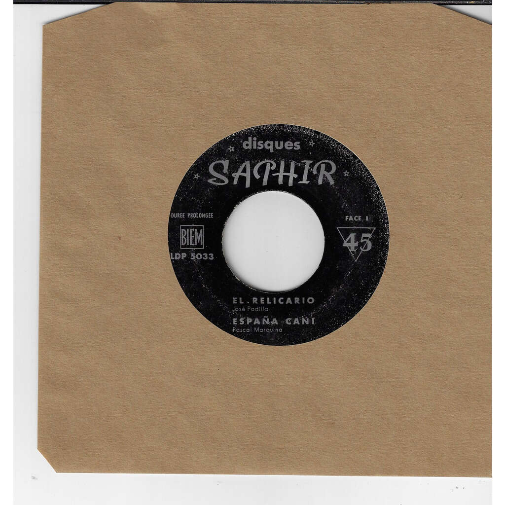 El relicario / espana cani / la violetera / viva lola de Padilla José