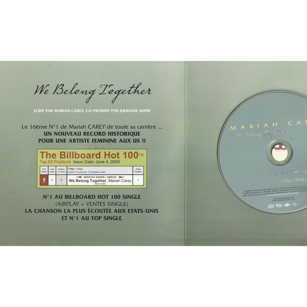  mariah carey  -  we belong together 