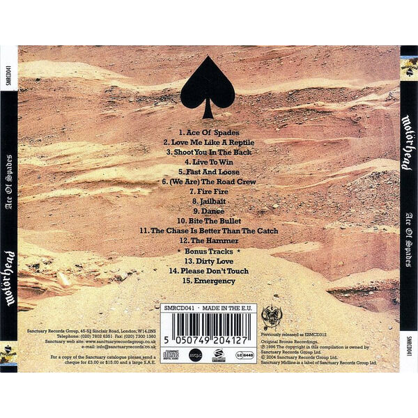  Motörhead  -  ace of spades 