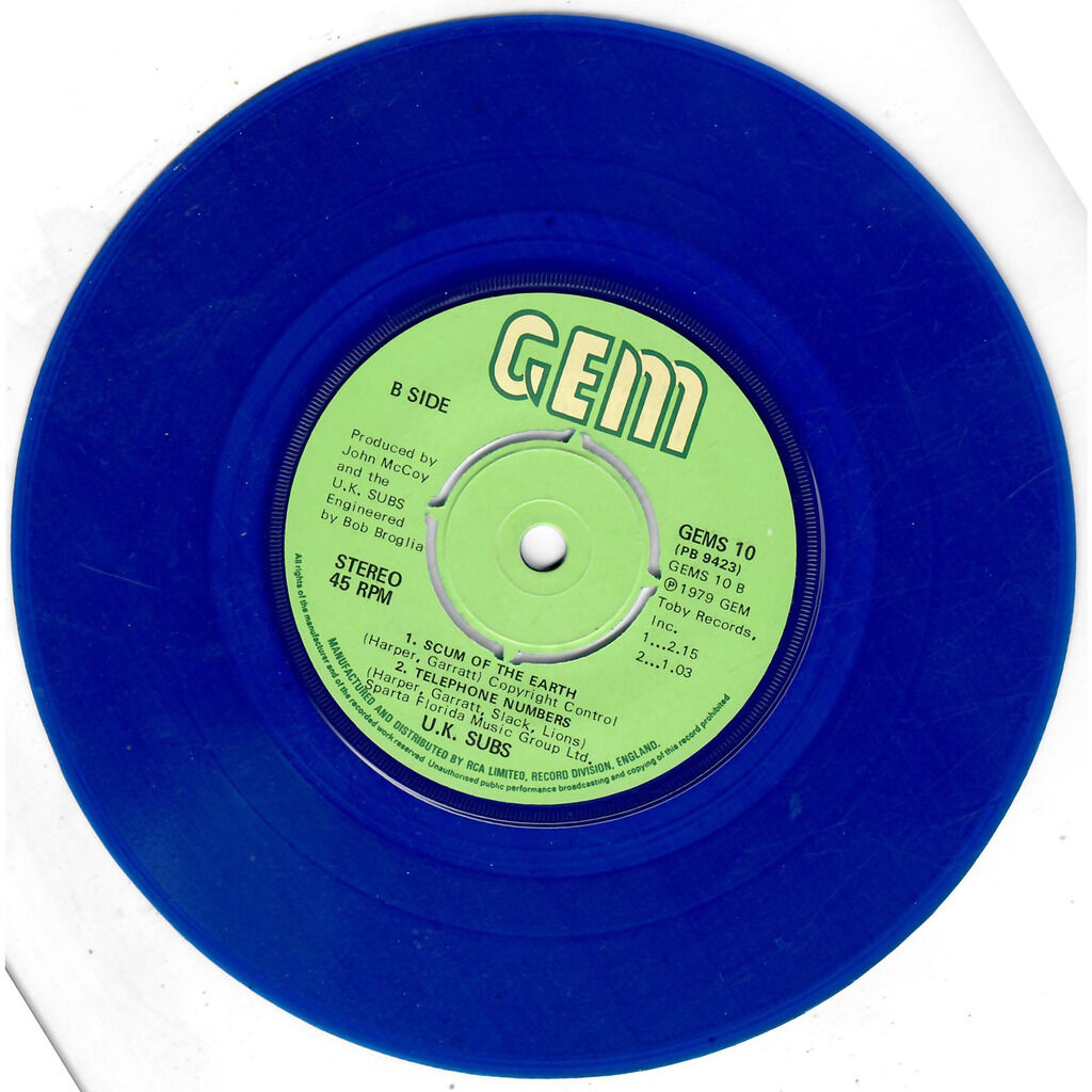  U.K. SUBS  -  tomorrows girls 