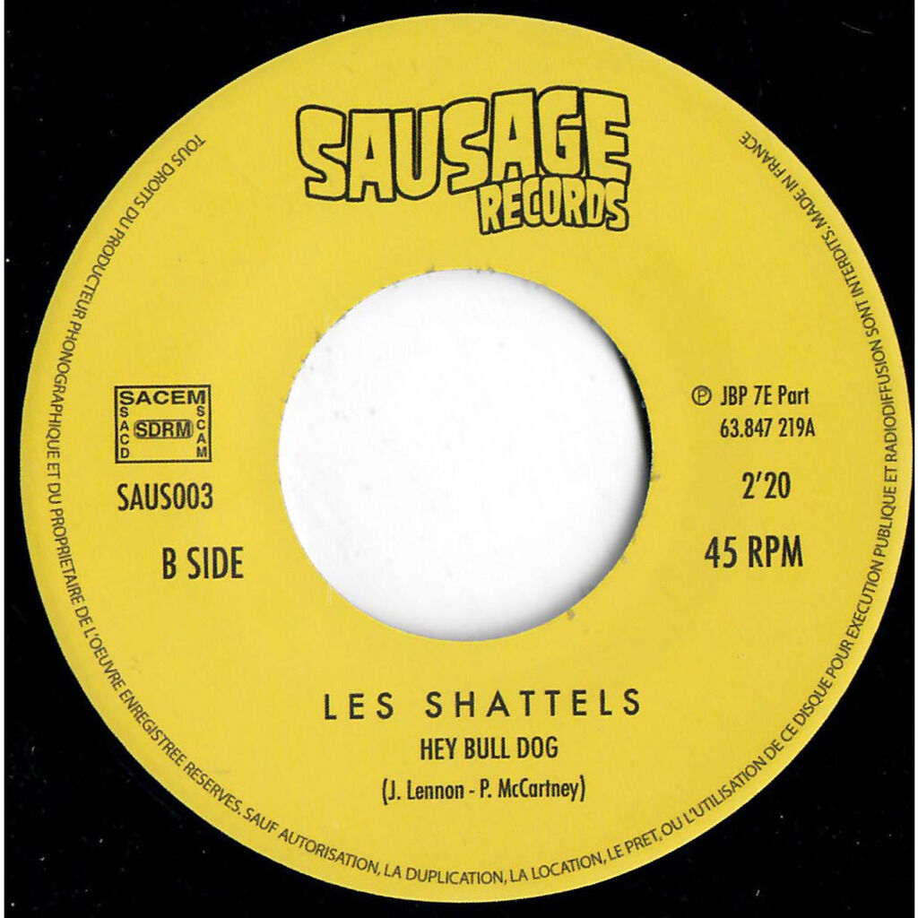  LES SHATTELS  -  soul sister brown sugar / hey bull dog 