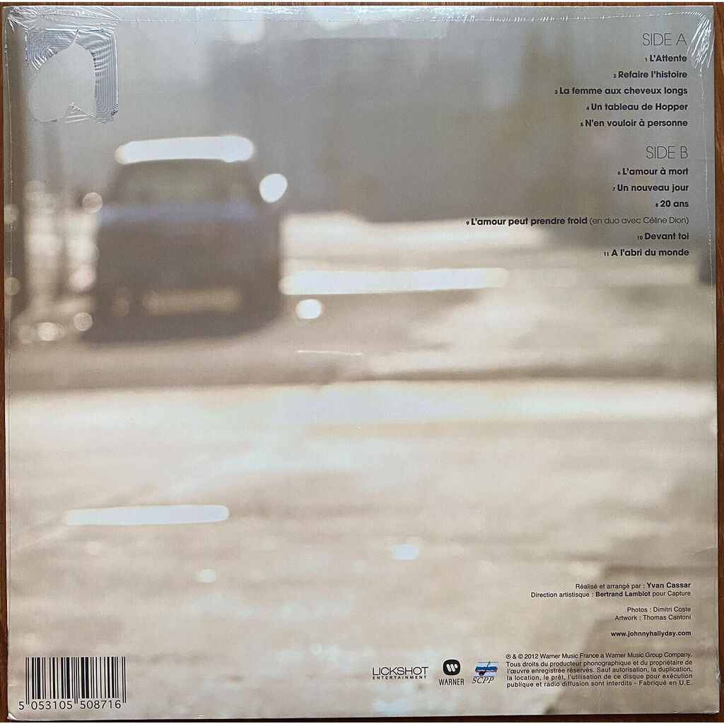  JOHNNY HALLYDAY  -  l’attente 