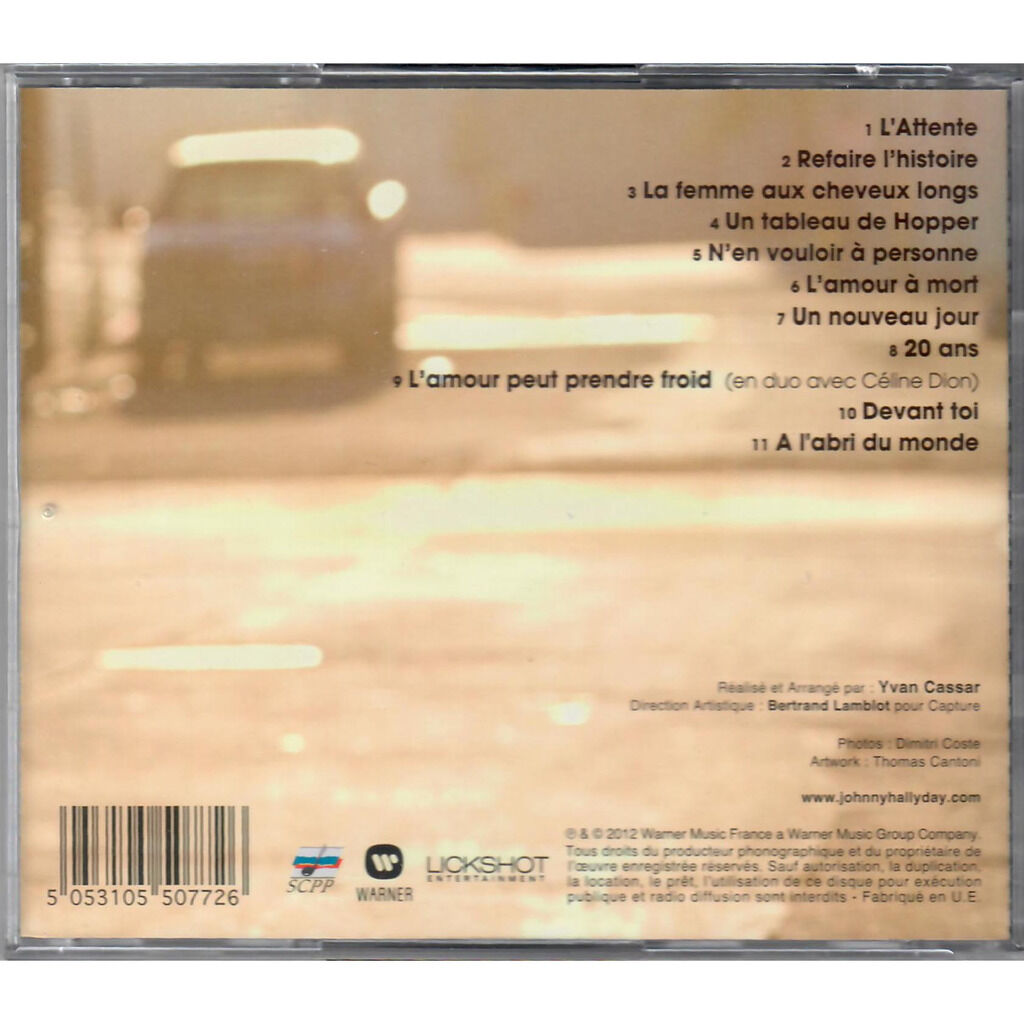  JOHNNY HALLYDAY  -  l’attente 