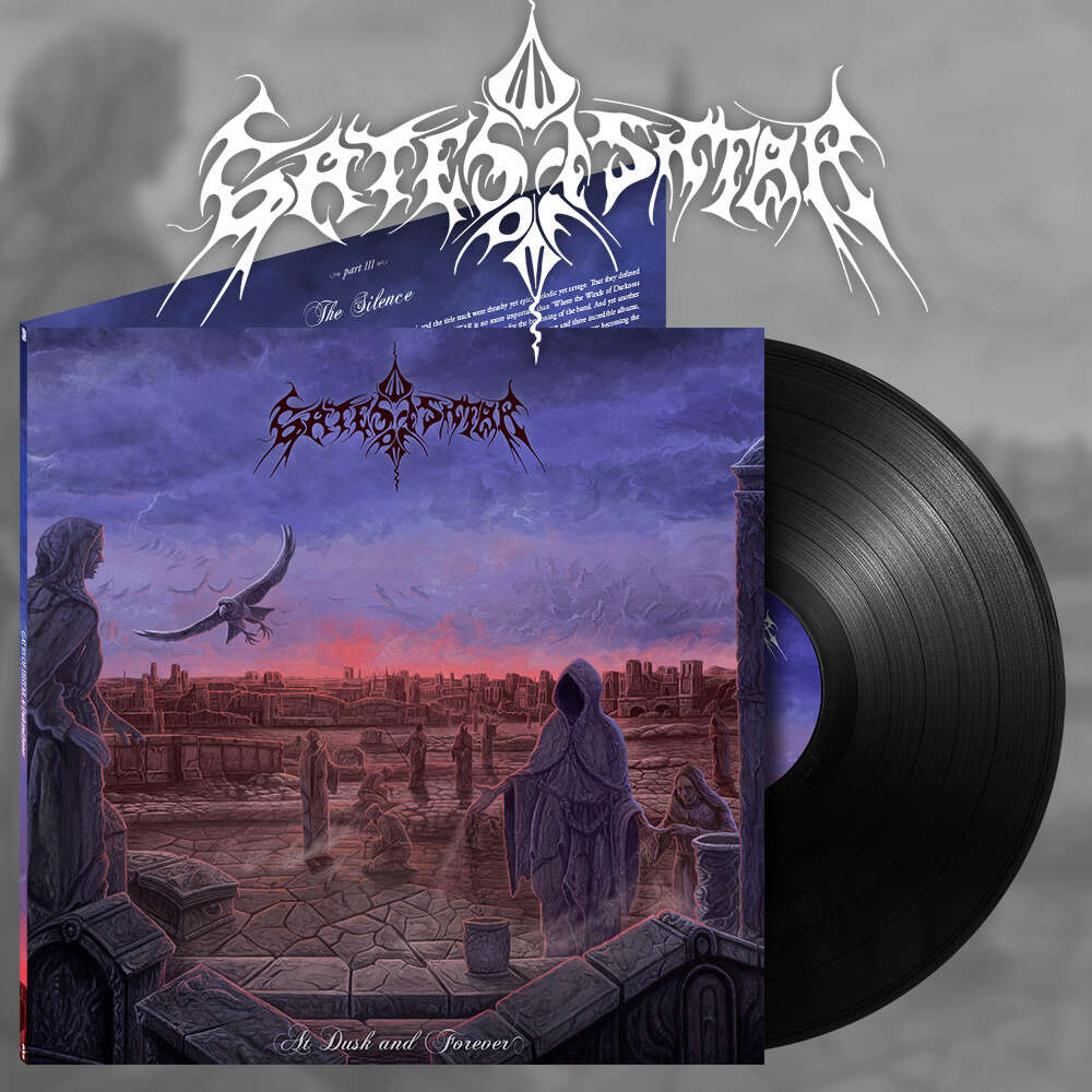 GATES OF ISHTAR at dusk and forever. black vinyl, LP 180-220 GR