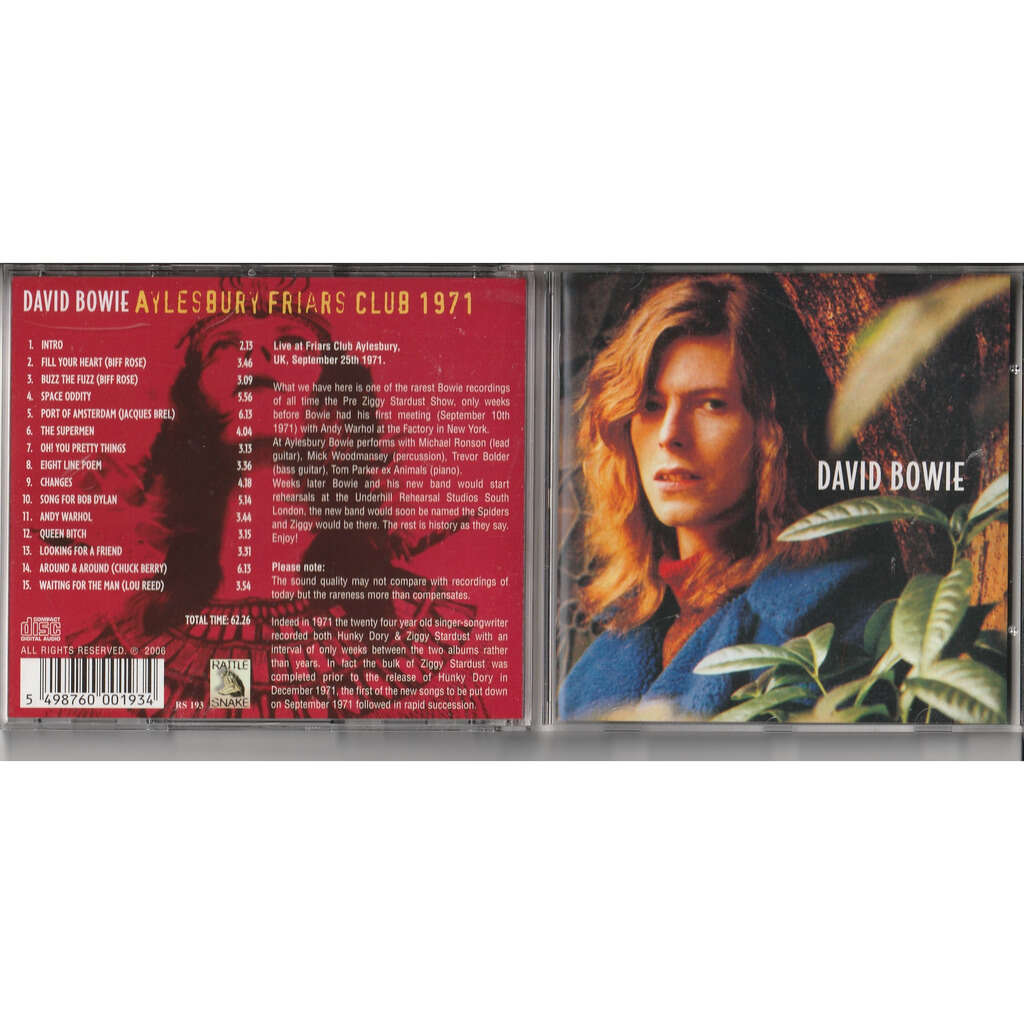  aylesbury friars club 1971 