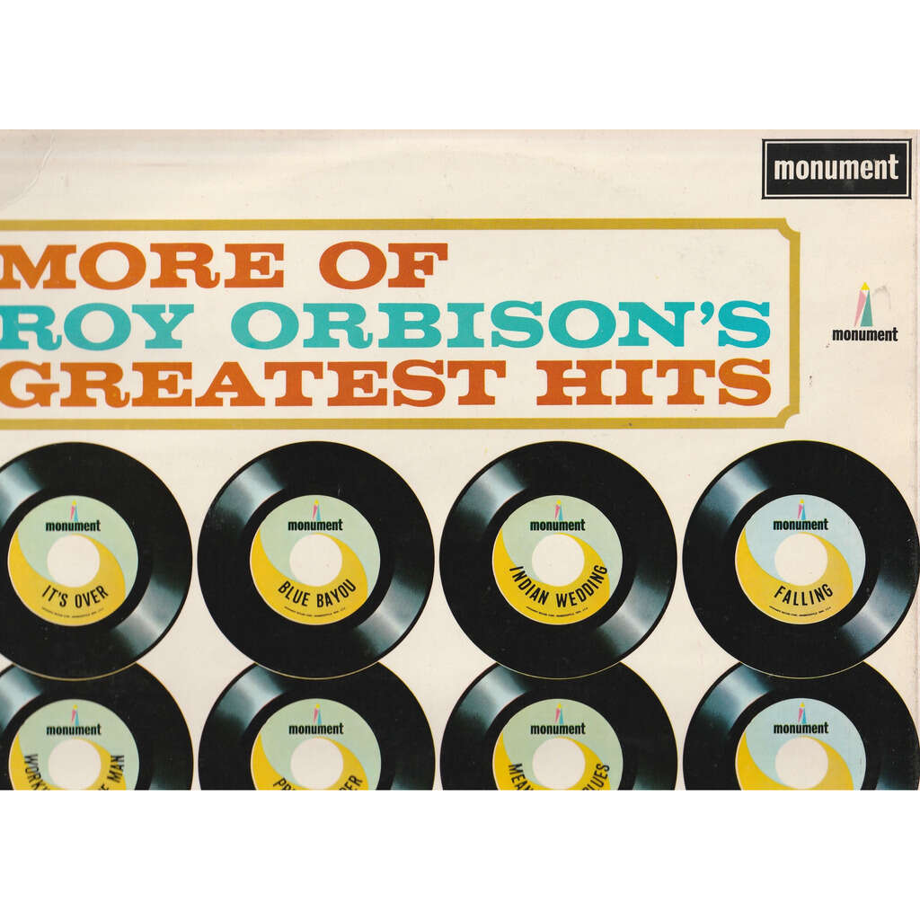  more of roy orbison's greatest hits mono 