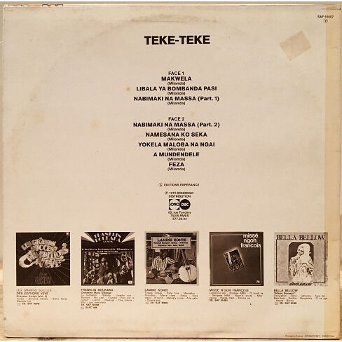 Teke Teke teke-teke , LP for sale on SofaRecords