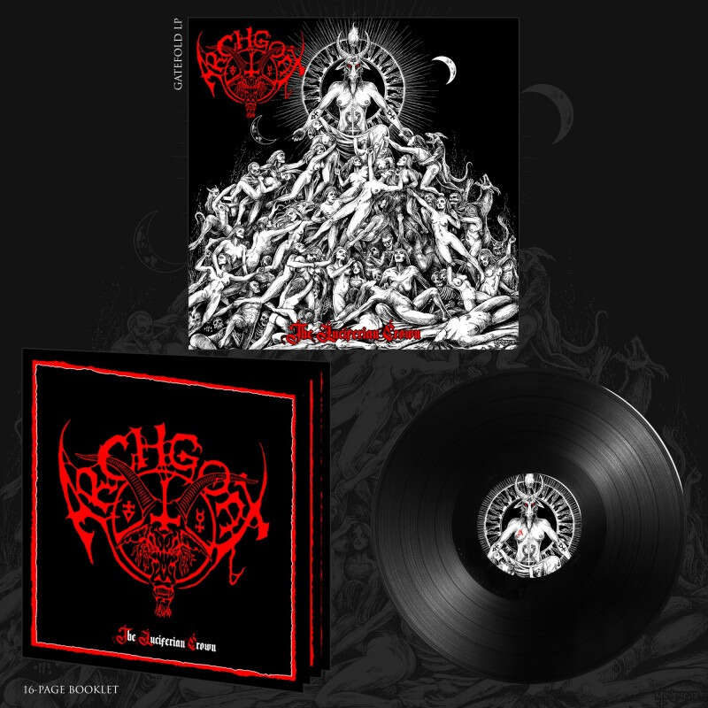 ARCHGOAT the luciferian crown. black vinyl, LP GATEFOLD for sale on ...