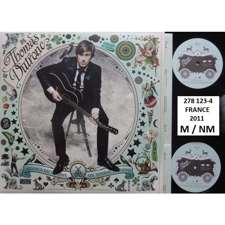 Silence on tourne on tourne en rond by Thomas Dutronc, Double LP