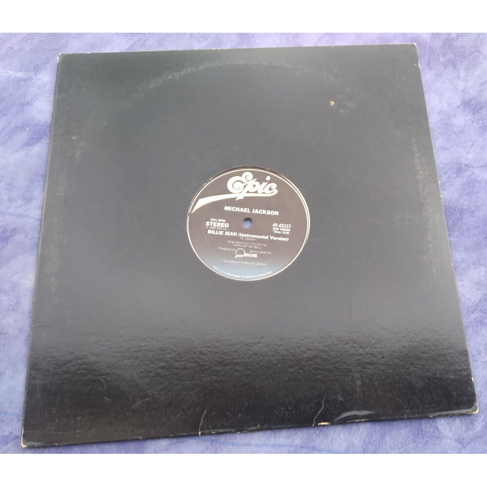 Billie jean ( long version ) / instru de Michael Jackson, Maxi x 1 chez