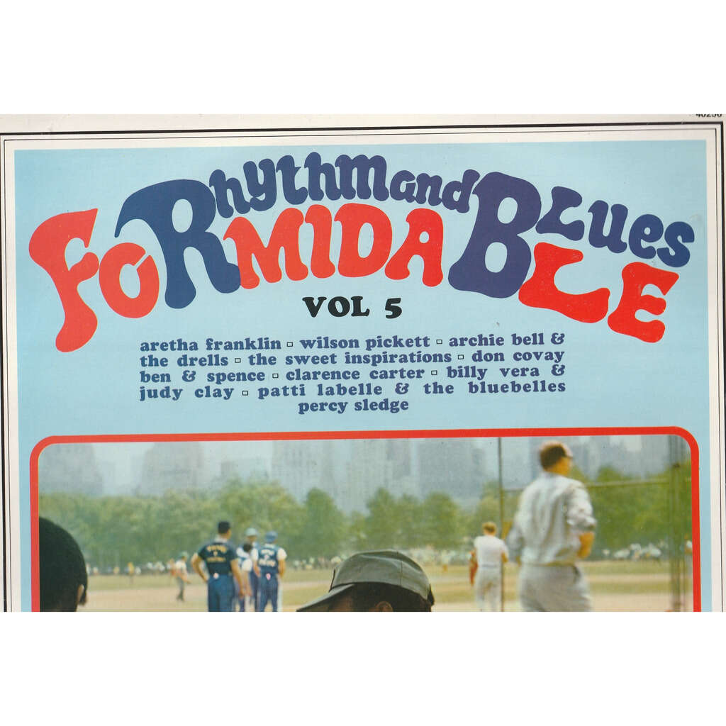  aretha franklin wilson pickett percy sledge  -  rhythm blues formidable vol 5 