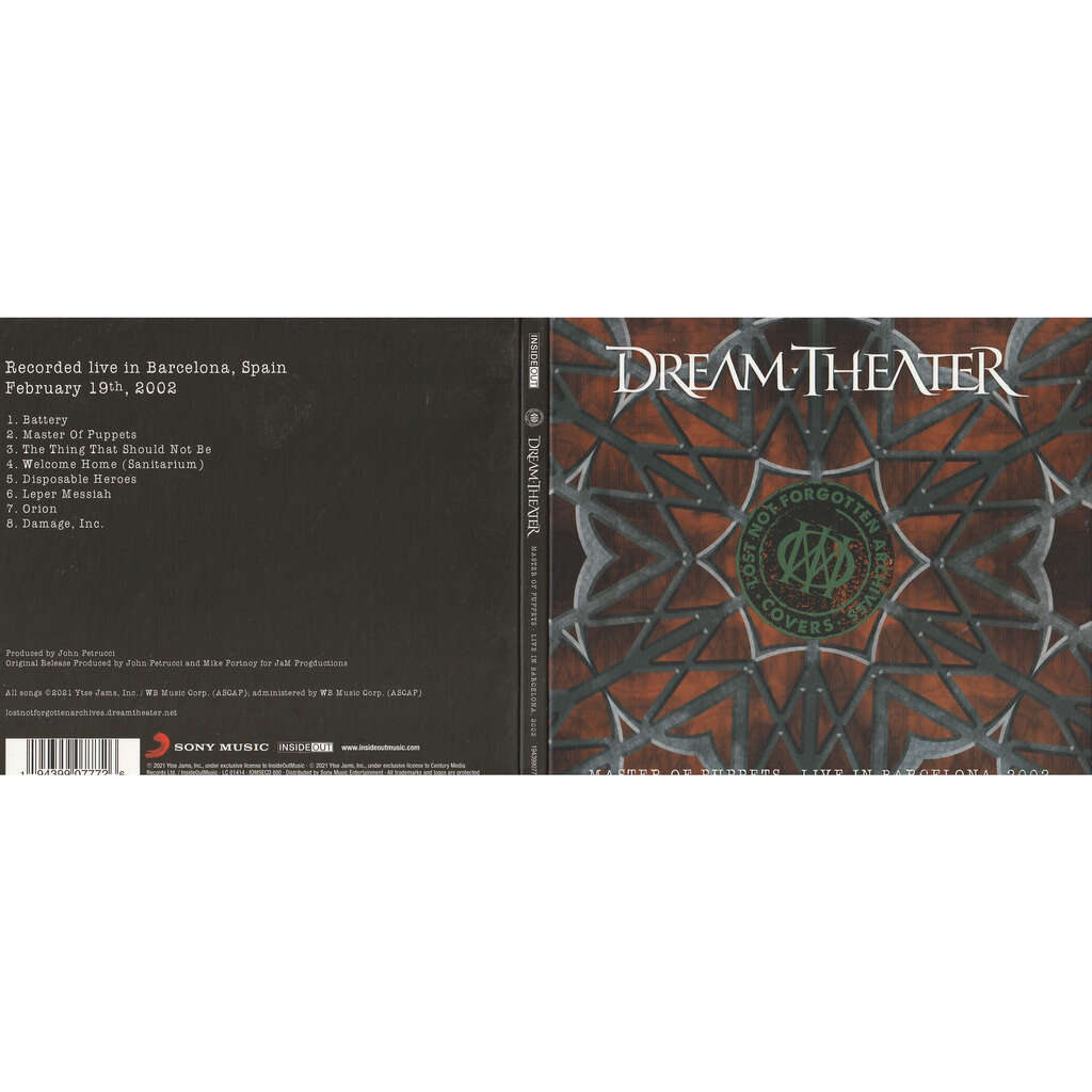  dream theater  -  master of puppets barcelona 2002 