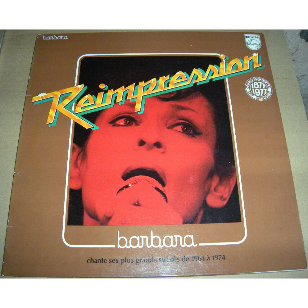barbara réimpression