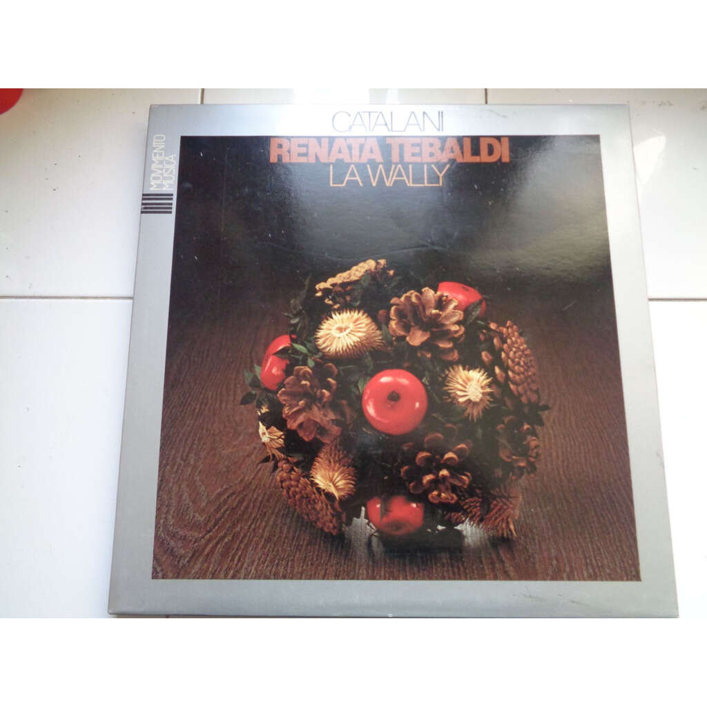 Catalani la wally arturo basile ( 3 lp set box mint condition