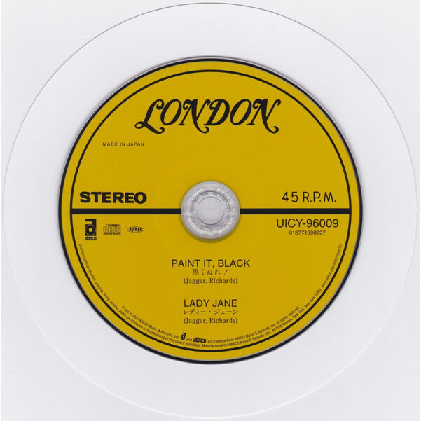 Paint it, black/lady jane The Rolling Stones ( CDシングル ) 売り手