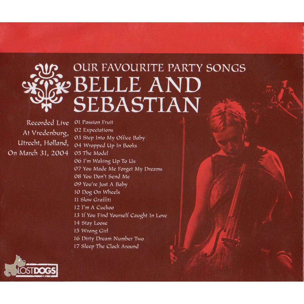  Belle And Sebastian  -  our favourite party songs 