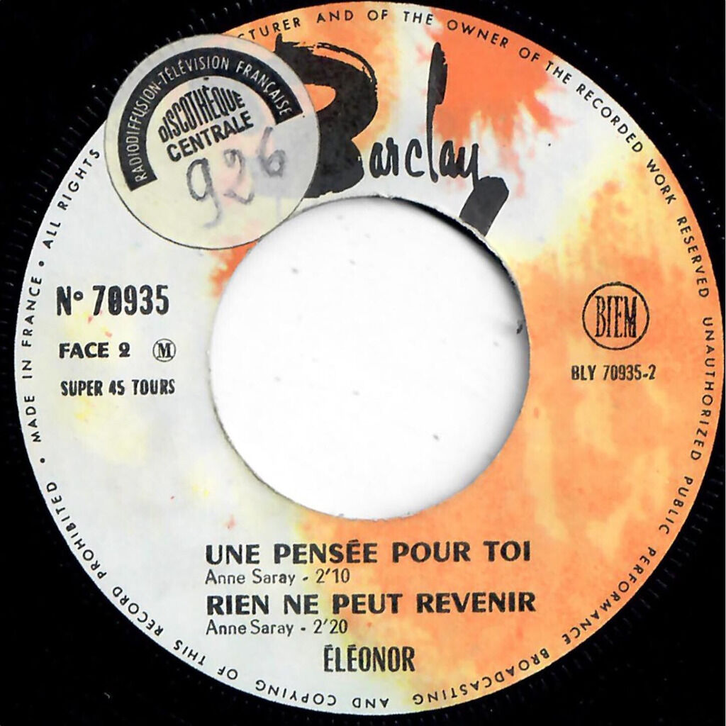  ÉLÉONOR  -  le vent d’été 