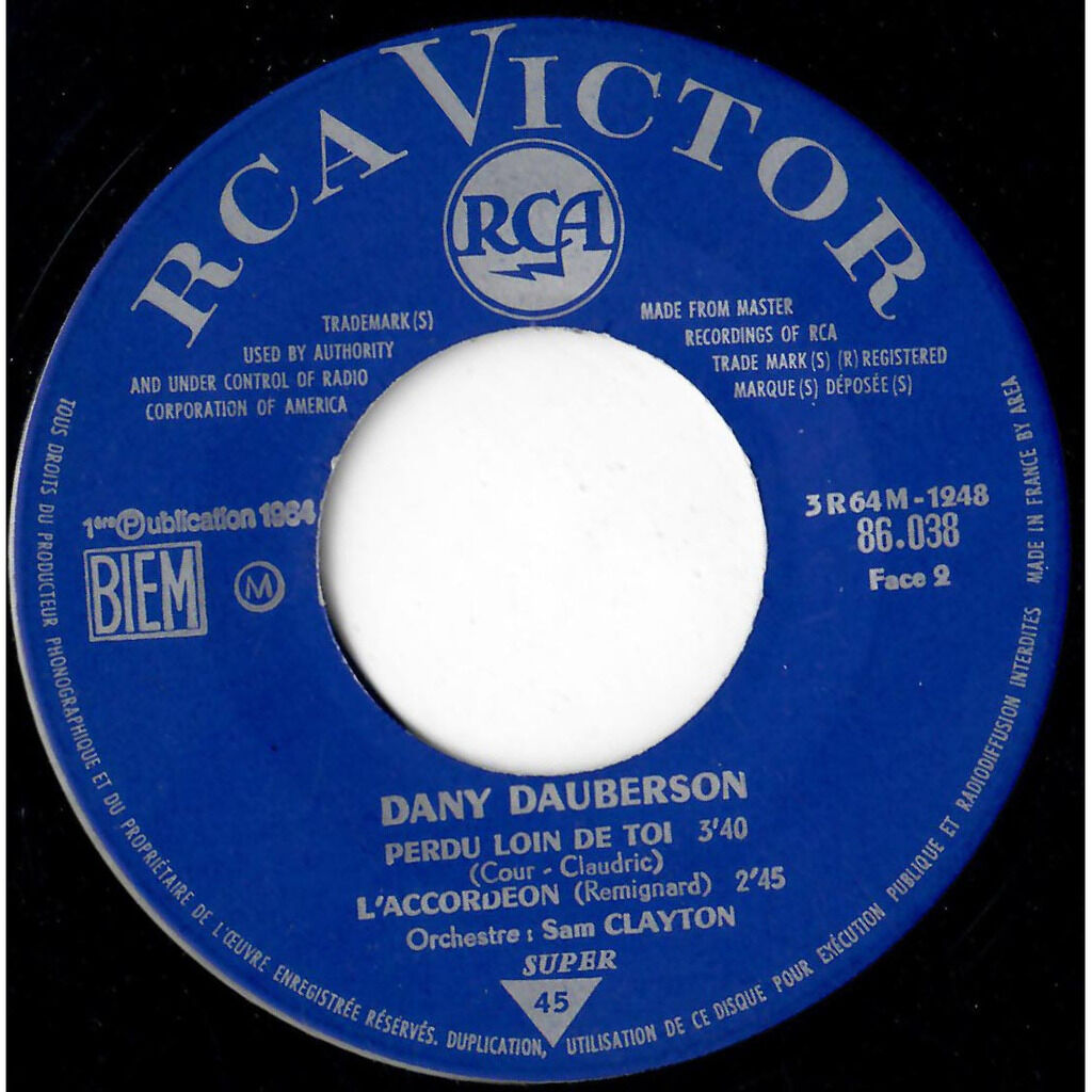  DANY DAUBERSON  -  la chanson de venise 