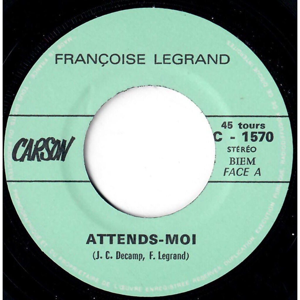  Françoise Legrand  -  attends-moi / la lune 