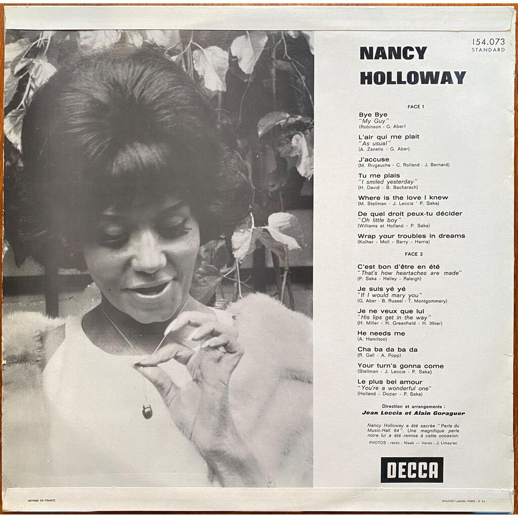  Nancy Holloway  -  bye bye (my guy) 