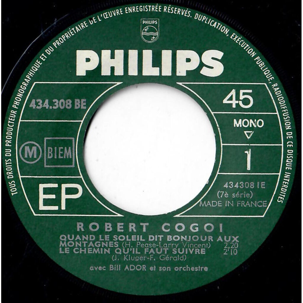  ROBERT COGOI  -  une bière pour mon cheval mule skinner blues 