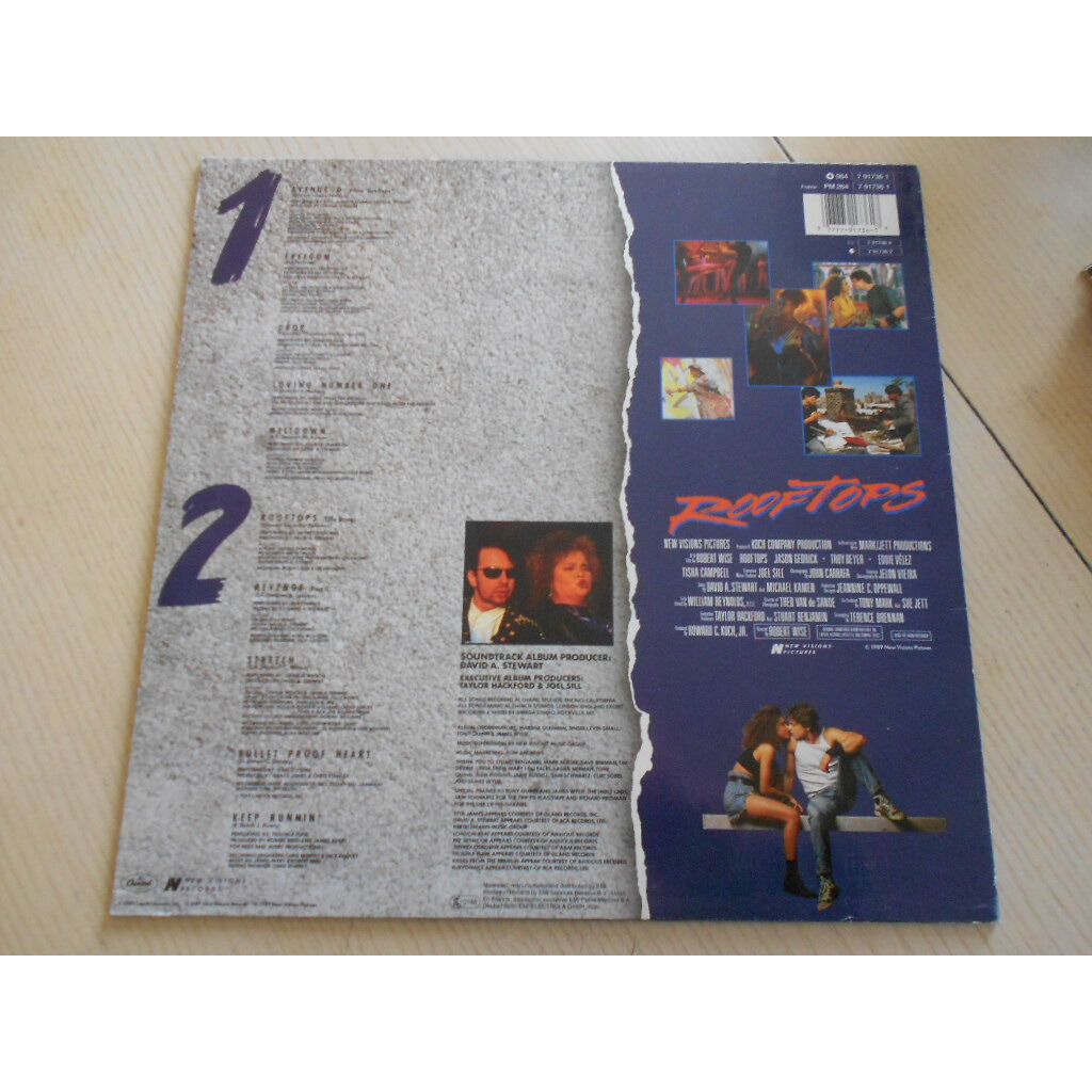 Original motion picture soundtrack de Rooftops, 33T chez stereotomy