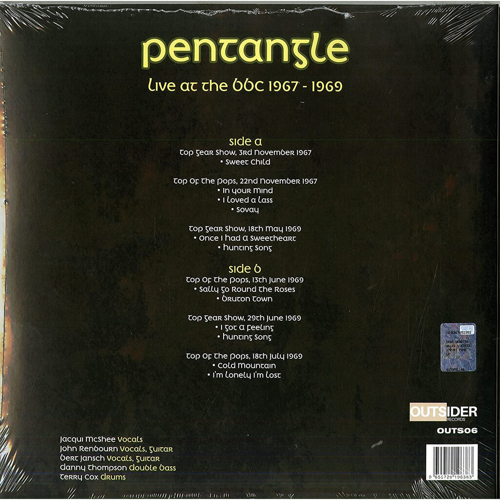  Pentangle  -  broadcast 1967-1969 (top of the pops & top gear bbc shows) 