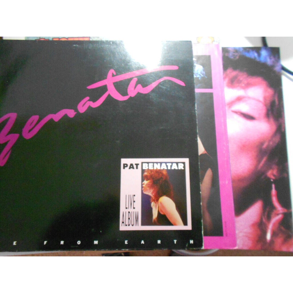 Live From Earth By Pat Benatar LP With Stereotomy Ref 124604061   124604061 2 