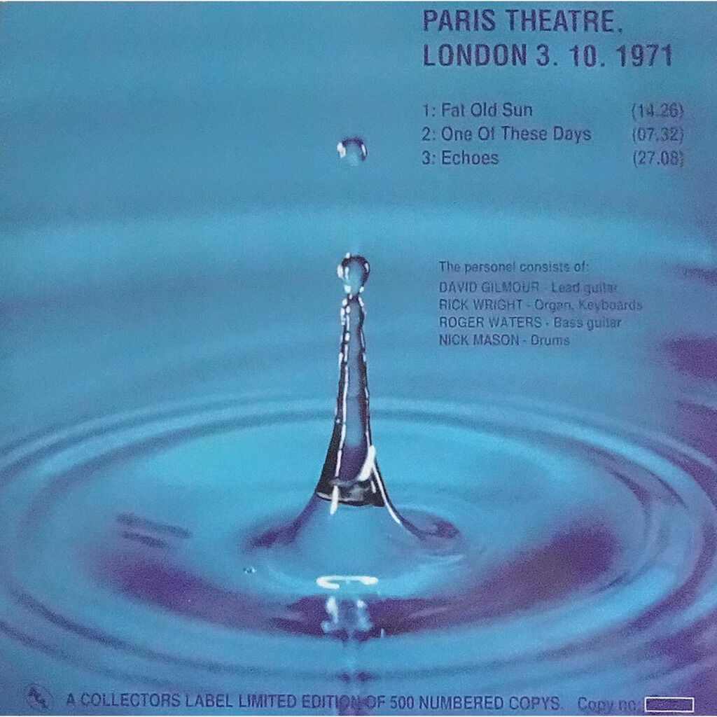  PINK FLOYD  -  one of these days 