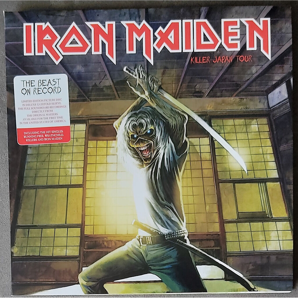 Iron Maiden killer japan tour , LP x 2 for sale on Adrenalyn