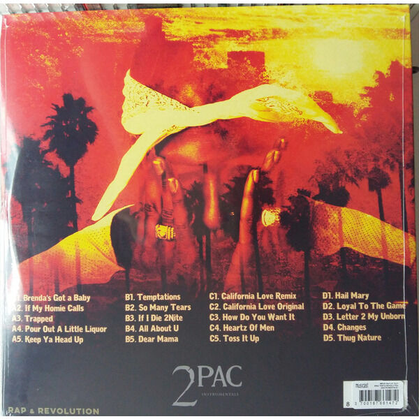  2Pac  -  rap & revolution (instrumentals) 