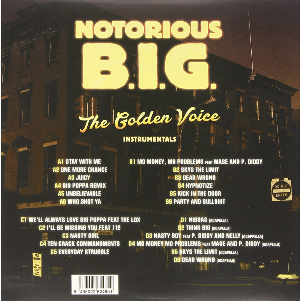  Notorious B.I.G.  -  the golden voice (instrumentals) 
