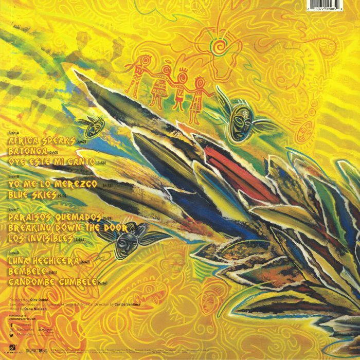  Santana  -  africa speaks 