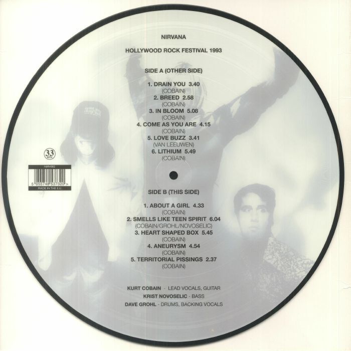  Nirvana  -  the hollywood rock festival 1993 