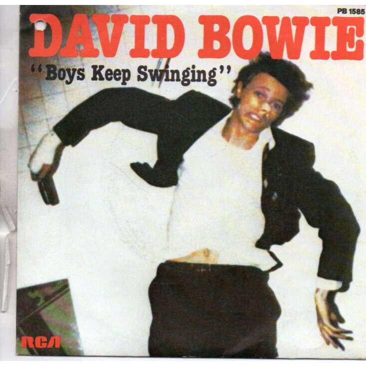 Boys keep swinging / fantastic voyage by David Bowie, SP with orpheon3