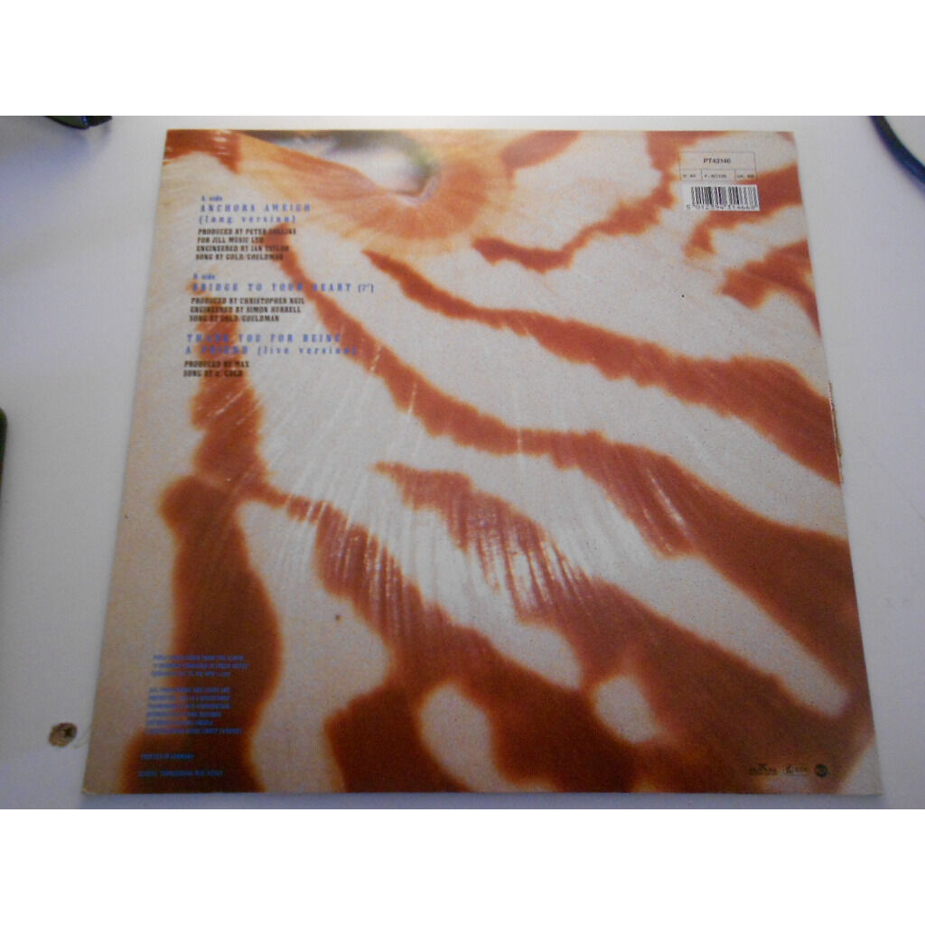 Anchors aweigh § bridge to four heart § thank you for being de Wax Andrew Gold § Graham Gouldman