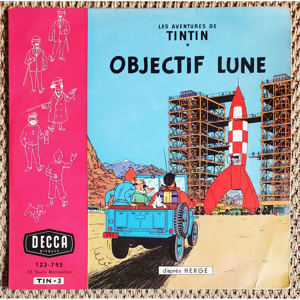 Objectif lune de Tintin, 25 cm chez neil93 - Ref:124988787