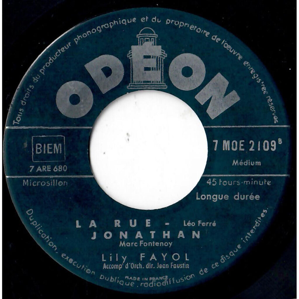  LILY FAYOL  -  ah ! dis donc, dis donc, dis donc 