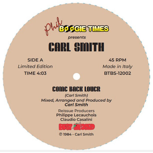  CARL SMITH  -  come back lover 